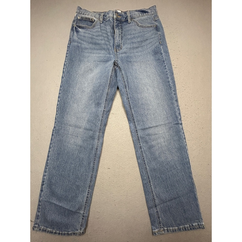 Time and Tru Jeans Cotton Blend Blue Denim 10 W30 Womens